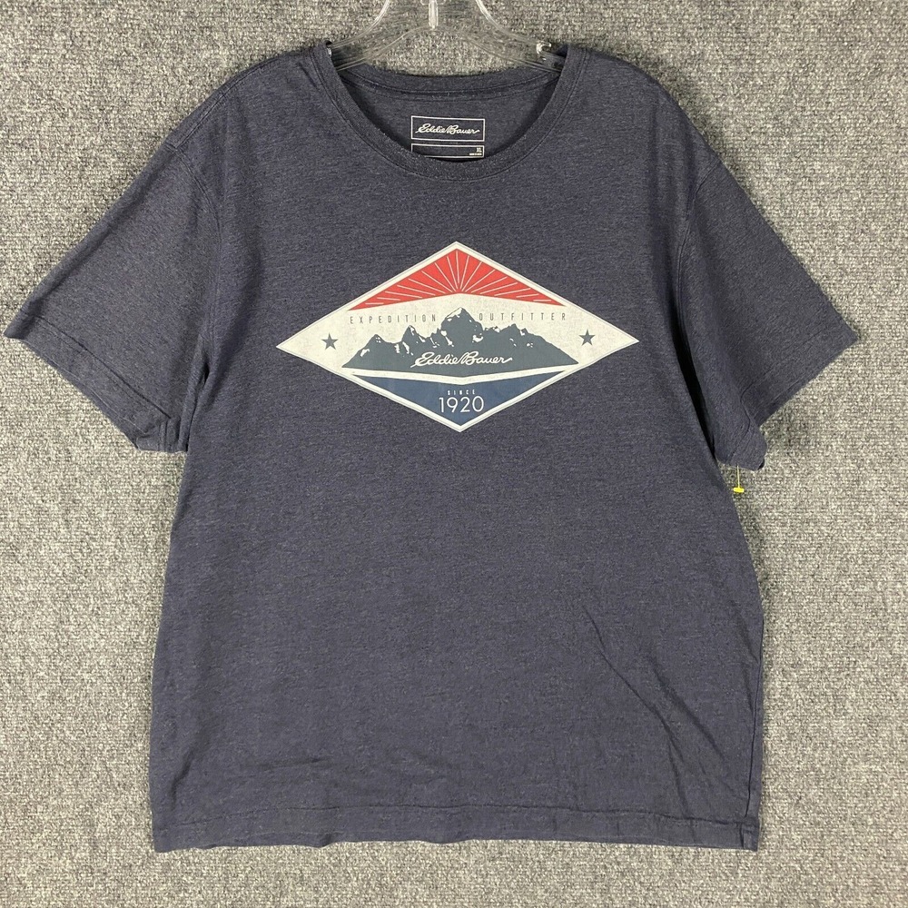 Eddie Bauer T-Shirt Men's‎ XL Adults Cotton Blend Short Sleeve Casual